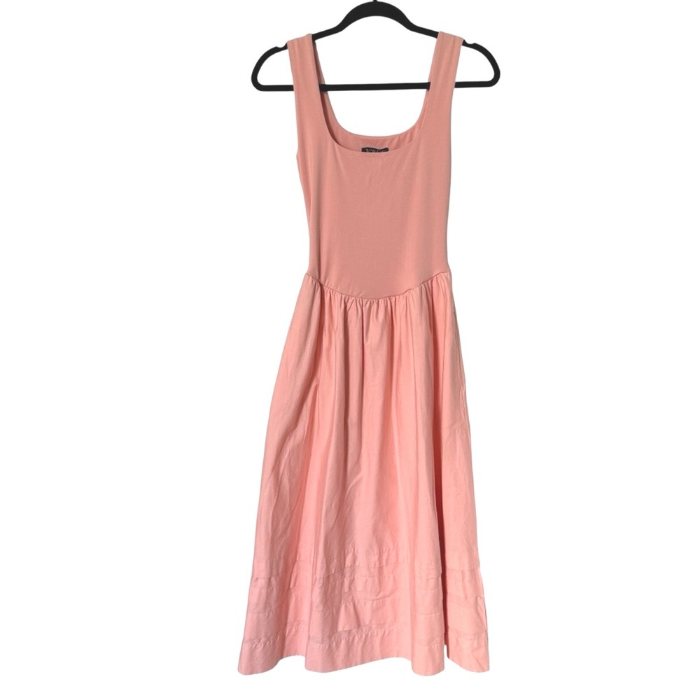 J. Crew Drop-waist mixy dress Size XXS pink